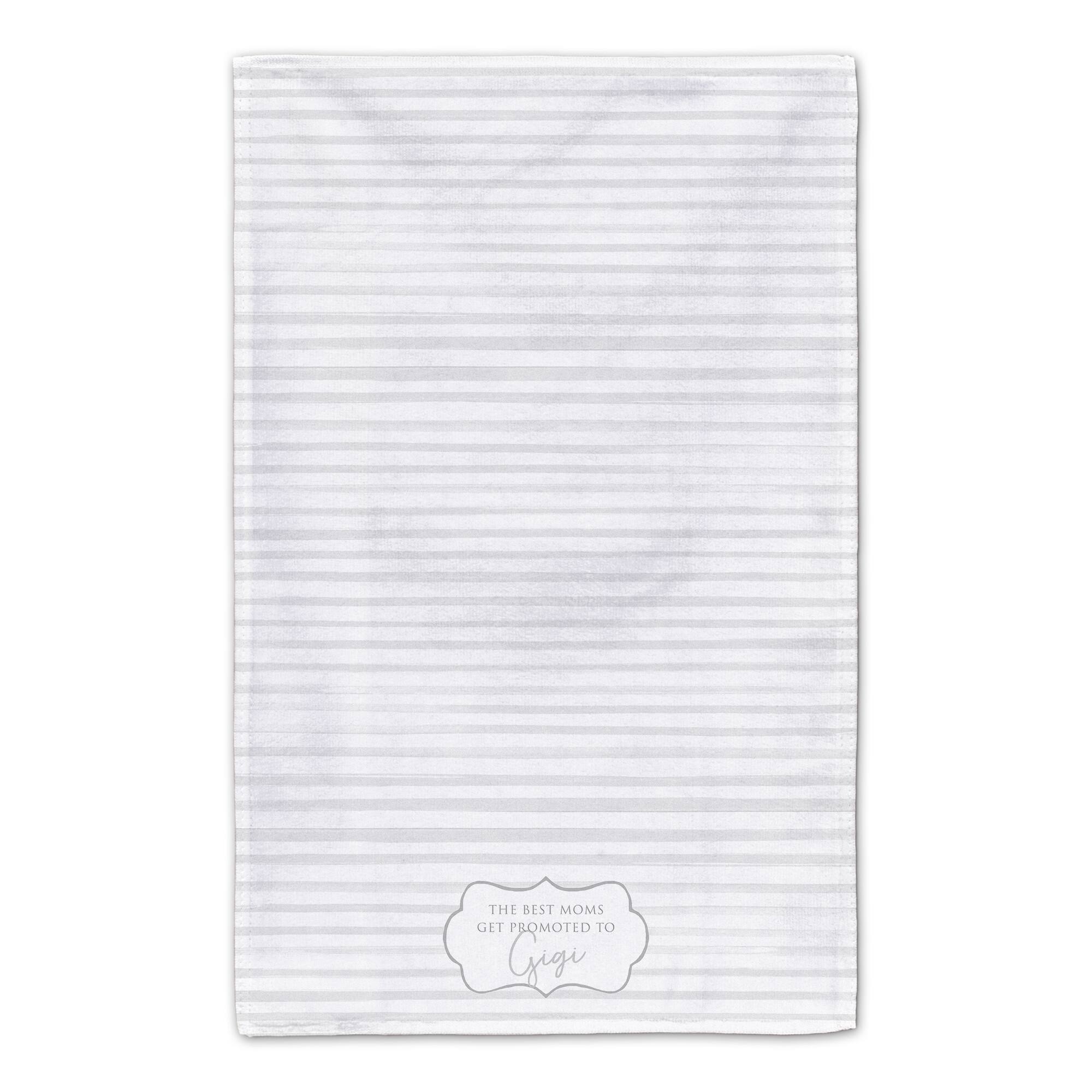 The Best Moms Get Promoted to Gigi Tea Towel Set